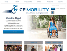 Tablet Screenshot of cemobility.co.za